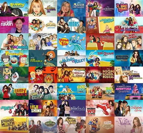 list of series disney channel